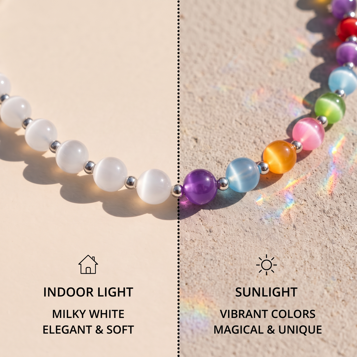 HerShimmer Opal Anklet