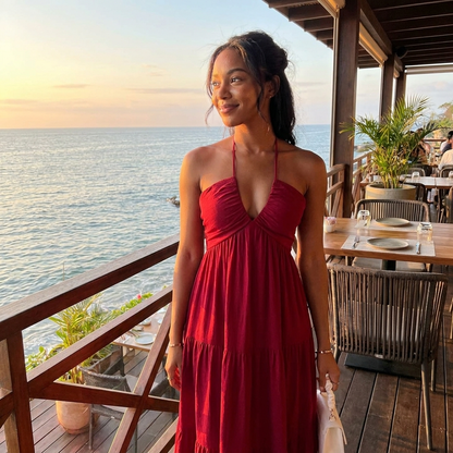 HerShimmer Maxi Dress