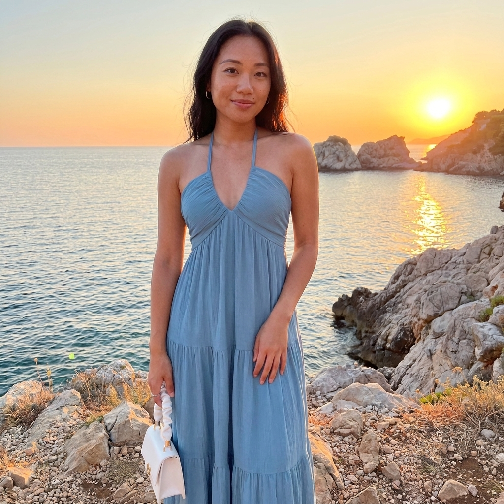HerShimmer Maxi Dress